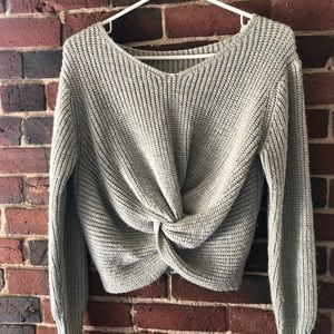 Small Gray Shein Sweater
